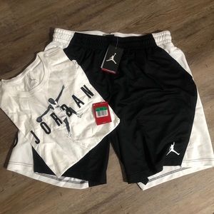 Jordan men’s shirt and short
